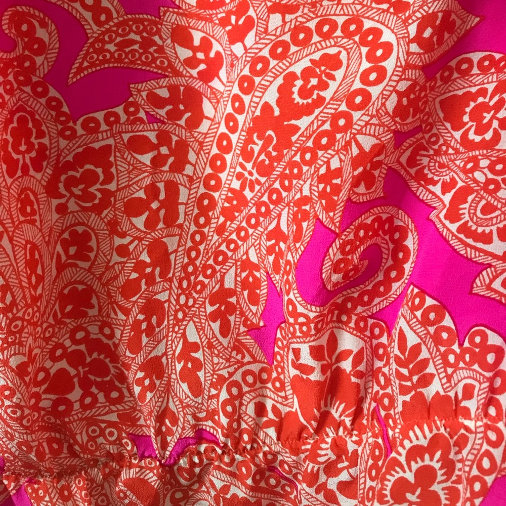 Trina Turk paisley top - Picture 3 of 4